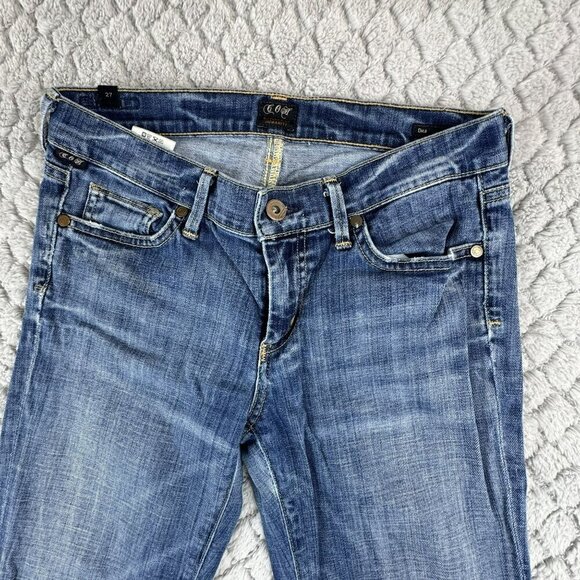 Citizens of Humanity Womens Bootcut Jeans Size 27 x 29 Medium Wash Dita - Picture 4 of 9